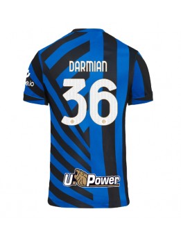 Inter Milan Matteo Darmian #36 Replika Hemmakläder 2024-25 Kortärmad